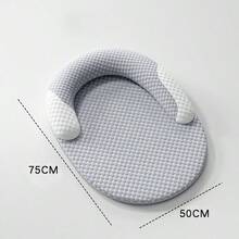 1pc Orthopedic Foam Pet Bed Cooling Ice Bean Mat, Breathable Summer Pet Mat For Cats And Dogs, Non-Slip Washable Cool Dog Bed Sleeping Pad, Suitable For Large, Medium And Small Cats And Dogs - Grey - View 7