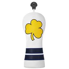 1pc Embroidered Yellow Clover Golf Club Head Cover, Pu Club Protector For Driver Fairway Wood Hybrid, Sports Golf Accessory - Multicolor - View 10