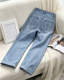 Women Jeans - Blue - View 6