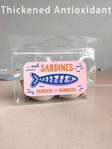 Retro Sardine Transparent Waterproof Wash Bag, PVC Beach Handbag, Suitable For Storing Shampoo, Lotion, Cosmetics And Other Bathroom Supplies, Adds Fashionable And Practical Design For Travel And Daily Use, Suitable For Travelers, Office Workers, Students, Beauty Enthusiasts, Can Be Used For Travel, Fitness, Hotel Accommodation, Daily Bathroom Storage, Multi-Functional Cosmetic Bag - Multicolor - View 18