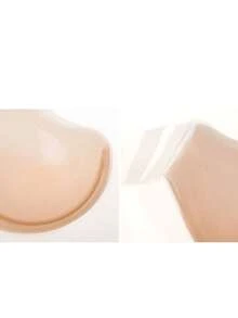 1 Pair Women's Silicone Adhesive Push-Up Bra, C/D/E/F/G Cup Sizes, Adjustable Length, Invisible Bra, Significant Lifting Effect, Noticeable Breast Lift, Strong Lifting Effect, Reusable, Suitable For Various Occasions, Evening Gowns, Holiday Outfits, Great Gift Choice, Halloween Women's Clothing, Christmas Women's Clothing - Apricot - View 6