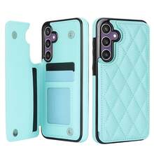 WEFOR Wallet Phone Case For Galaxy S26 S25 S25 S24 S23 S22 Ultra Plus S25EDGE 24 FE, Multi-Card Slot Design, Magnetic Closure, Built-In Stand, Shockproof Protective Cover, Compatible With IPhone 17 AIR 16e 16 15 14 13 12 11 Pro Max XR XS MAX, Magnetic Design, RFID Anti-Theft Card Slot, Magnetic Phone Protective Case, Shockproof, Unisex - Light Blue - View 34