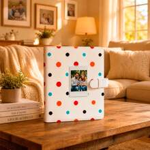 1PC 272 Pockets 2X3 Photo Card Albums For 3 Inch Mini Film Film Albums Book Fit Mini 8/9/11/12 /13 Film Instant Camera.Bank ID Trading Card Binder Keeper Storage Album - Multicolor - View 18