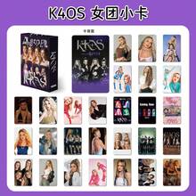 1PC 55pcs Argentina K4OS Girl Group Star K-POP Merchandise LOMO Laser Photocard - MultiWarna - View 2