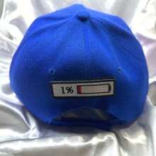 1pc Cartoon Icon Casual Street Party Embroidered Baseball Cap, All-Season Wear, Blue - 100-815 - View 3