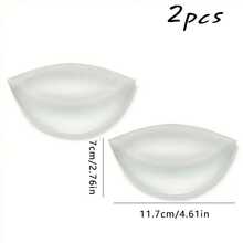 2pcs Silicone Breast Pads, Suitable For Small Breasts, Can Shape Flat Breasts To Look Fuller, Waterproof Fake Breast Enhancer Pads, Swimsuit Bikini Lingerie Inserts, Breast Enhancement Tool - Multicolor - View 14