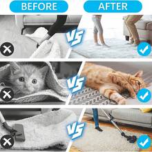 8/16pcs Reusable Carpet Anti-Slip Pads, Easy To Install Carpet Grippers, Prevent Slipping, Curling And Moving, Durable Floor Fixers, Suitable For Kitchen, Living Room And Bedroom - Multicolor - View 5