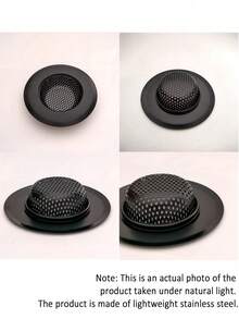 1/2pcs Kitchen Sink Drain Filter Strainer, Universal Anti-Clogging Sink Filter Basket, Kitchen Hardware Tool, Kitchen Small Accessory, Filtration Mesh, Thanksgiving Camping RV Home Indoor Sink Accessory - Model B - View 11