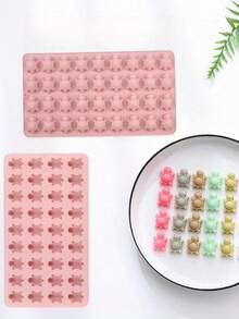 36-Cavity Mini Turtle Silicone Baking Mold, Pink Soft Easy-Release, 3D Design Suitable For Chocolate Mold, Candy Mold, Jelly Pudding Mold, Ice Cube Mold, Baking Mold, Handmade Wax Mold - Multicolor - View 11
