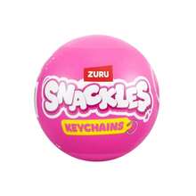 ZURU Snackles Mini Surprise Ball Plush Toy, Kawaii Stuffed Animal Bag Pendant (1 Piece Random) - Pink - View 8