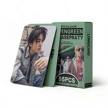 55pcs C ORTIs New Album GREENGREEN K-POP Star LOMO Collectible Photocard - Paper - View 2