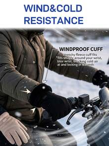 XAXRE Touchscreen Warm Gloves, Thick Windproof Cold-Resistant Warm Gloves, Unisex, Suitable For Driving/Work/Travel/Students/Daily Use - Multiple Styles - View 5