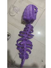 Dog Cat Pet Dinosaur Skeleton Costume Soft Plush Tyrannosaurus Rex Halloween Outfit 3D Dinosaur Bones - Multicolor - View 18