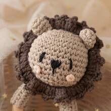 Handmade Crochet Rattle, Baby Interactive Crochet Toy, Built-In Bell, 3D Cute Design, Rich Details, Attract Baby's Attention, Develop Baby's Hearing, Baby Shower Gift, New Mom Gift, Christmas Gift, Easter Gift, Newborn Commemorative Gift - Multicolor - View 6