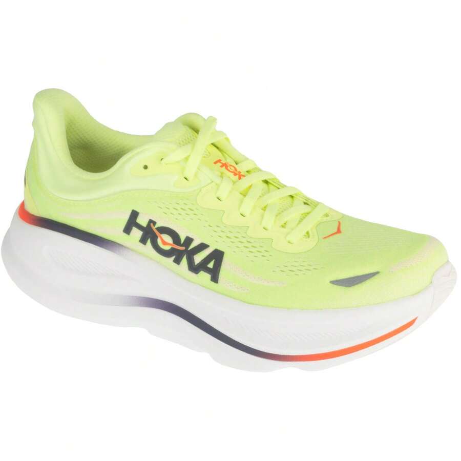 Hoka One One Hoka M Bondi 9 - Yellow Mens Running Shoes - Yellow - View 1