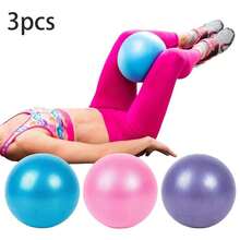 4pcs Ultra Soft 25cm Pilates Balls, Non-Slip Fitness Balls, Suitable For Core Training, Yoga, Stability Exercises, Home Fitness Equipment - View 10