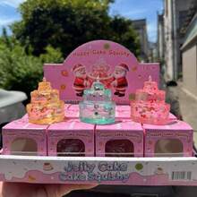 1pc Squishy Cake Christmas Stress Relief Toy, Maltose Squeeze Toy, New Hot-Selling Cross-Border Product - Multicolor - View 2
