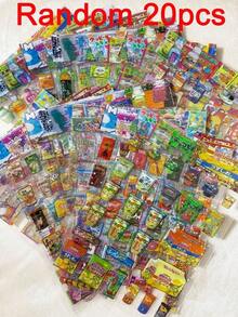 Vintage Japanese Hollow Out Stickers Holographic Laser Star Stickers Double-Sided Transparent Food Stickers Suitable For DIY Scrapbooking - Multicolor - View 12