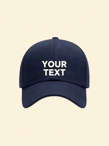1pc Customized Children's Baseball Cap, Personalized Name And Pattern Printing, Sun Protection, Sports Suitable, UV Protection, Spring And Autumn Cycling Hat, Letter Element, Cute And Colorful, Casual Style, Baby Gift, Suitable For Daughter, Son, Children's Day Gift, Halloween Gift - Multicolor - View 8
