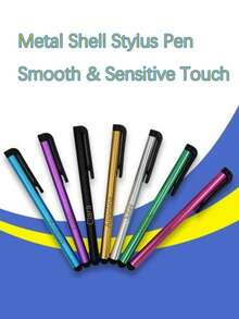 Customized Text Logo Aluminum Alloy Stylus Pen For Phone, Tablet, Touchscreen, 7.0 Capacitive Stylus Pen With Silicone Tip, Universal Touchscreen Stylus Pen For Couples, Spouses, Colleagues, Friends, Elders, Students, Classmates, Mentors - Multicolor - View 7