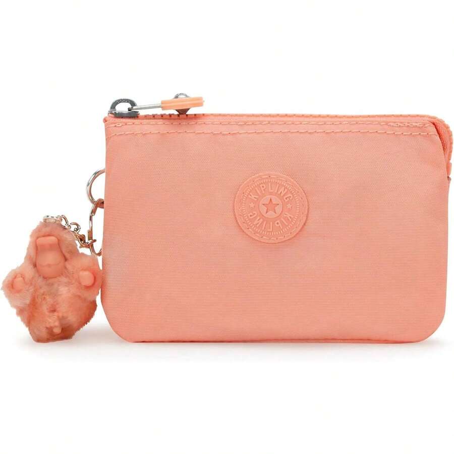 Kipling Creativity Small Pouch - Pinky Orange - View 1