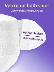 5/20pcs Sanitary Pads Pants, Overnight, Easy On/Off Design, Hook & Loop Closure, Quick Absorption, Ultra-Thin Soft Cotton, Suitable For Heavy Flow, Primarily For Night Use, Also Suitable For Daytime - Period Pants - No Need to Take Them Off - View 5