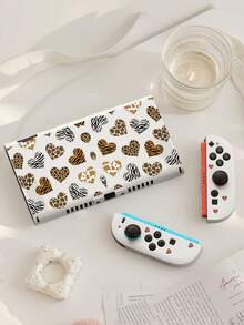 Ayotu Suitable For 2025 New Switch 2 Heart Leopard & Zebra Print Game Console Shell And Accessories, Set Includes Protective Case, Storage Bag, Joy-Con Controller Protective Cover And Other Multiple Style Accessories, Ideal Gift Choice For Back To School Festival - View 17