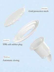Floor Drain Deodorizer, Anti-Odor Floor Drain Backflow Preventer, Sink Strainer, Bathroom Floor Drain Deodorizer, Anti-Insect Deodorizer, Automatic Drainage, Suitable For Bathroom, Kitchen, Balcony, Toilet, Hotel (Non-Universal Model). - Multicolor - View 9