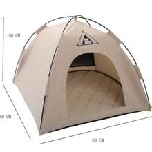 1PC Pet Tent Bed, Dog Tent, Cat Tent, Dog Bed, Cat Bed, Removable And Washable, All-Season, Outdoor Breathable Dome Pet Bed - Multicolor - View 23
