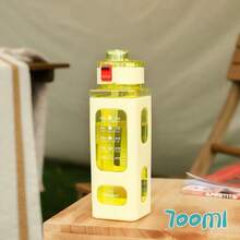 700ml Sports Water Bottle, Portable Straw Cup, Suitable For Outdoor Activities, Cycling And Home Use - White - View 10