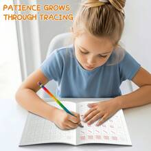 Pencil Control Tracing Notebook, Step-By-Step Line, Curve, Zigzag, Spiral & Shape Practice, Pre-Writing Handwriting Preparation, Fine Motor Skill Training Activity For Home Learning And Classroom Practice - Pencil Control Tracing - View 6