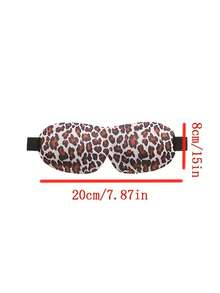 4 Styles Available, 3D Embossed Zero Pressure Blackout Design, Breathable Skin-Friendly Fabric, Adjustable Elastic Strap, Full Blackout, Suitable For Napping, Travel, Yoga, Home Use, Vintage Style - Multicolor - View 9