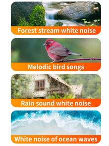 Compact Mini Wireless Pillow Speaker, 360° Surround Stereo Bluetooth 5.4 High-Fidelity Dynamic Sound Effects Wireless Music Player, Multiple White Noise Sound Effects Selectable - View 5