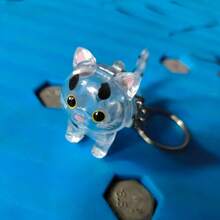 1pc Cat Fur Collection Memorial Keepsake, Bag & Car Charm, Portable Keychain, Pet Memorial Pendant, Fur Storage Bag, Pet Fur Storage & Protection Keepsake - Multicolor - View 14