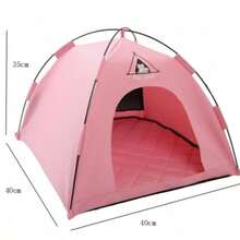 1PC Pet Tent Bed, Dog Tent, Cat Tent, Dog Bed, Cat Bed, Removable And Washable, All-Season, Outdoor Breathable Dome Pet Bed - Multicolor - View 22