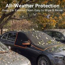 Multi-Model Car Windshield Cover, Suitable For All Car Models - Durable Oxford Fabric Material, UV And Snow Protection, Easy Installation, Long-Lasting, Ideal For Winter Driving, Flexible Design, High-Quality Material. RV Accessories, Waterproof Car Cover, Outdoor Car Cover, Curtains, Car Cover, Car Hail Protection Cover, Anti-Hail Car Cover - Multicolor - View 7
