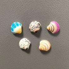 5/10/15pcs Colorful Shell Fridge Magnets, Resin Material, Whiteboard Magnetic Stickers, Suitable For Kitchen, Office, Storage Cabinet And Dishwasher, Room Decor, Home Decor, Party Gifts - Multicolor - View 7