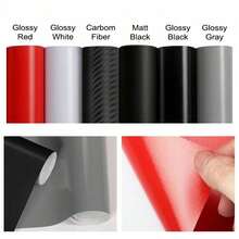 Pegatinas de flores creativas y coloridas, pegatinas decorativas de alta adhesión e impermeables para puertas y ventanas de coche, accesorios de decoración exterior para coche - Pegatina para coche - Ver 9