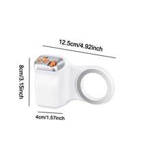 Magnetic Phone Camera Handle, Smartphone Photography Stand With Detachable Remote Control, Selfie/Video Recording Handle, Photography Assistant Handle, Compatible With IPhone And Android, With Shutter Button For Selfie/Vlog/Video (Apple Phone Users Need To Enable Settings > Accessibility > Zoom Function) - White - View 8