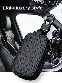 B92 Universal Black Business Key Shell, Suitable For Kia/Chevrolet/Audi/Benz/Fiat/Peugeot - Multicolor - View 1