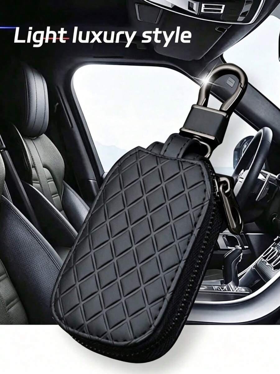 B92 Universal Black Business Key Shell, Suitable For Kia/Chevrolet/Audi/Benz/Fiat/Peugeot - Multicolor - View 1