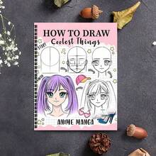 1pc, Suitable For Beginners And Novices Sketching Drawing Book, From Copying To Self-Adaptive Drawing, Lines, Shading, Spiral Binding (Pencil Not Included) - Single Piece - View 5