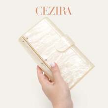 CEZIRA Luxury Glitter Acrylic Square Box Flip Top Evening Clutch Bag For Women, Portable Exquisite Wallet Suitable For Banquet, Dinner, Party, Date, Holiday And Daily Use - Multicolor - View 5