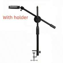 Horizontal Tripod For Phone Smartphone Table Overhead Tripe Stand For Mobile Cellphone Filming Photography Articulated Arm - View 9
