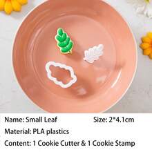 1pc/2pcs Flower Bouquet Cookie Cutter Set, Sunflower Vase Leaf Tag Embossing Baking Molds For Floral DIY Dessert & Handmade Gift Box - View 12