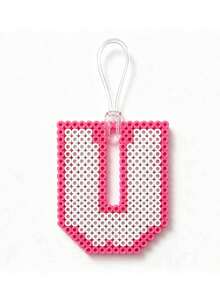 Ayotu Customized Personalized Letter Luggage Tags & Backpack Charms Keychains - Pixel Beads Style Luggage Identification Tags, Fuse Beads Travel Identification Tags, Includes Customized Letters & Lanyards, Pixel Style Art, Pet Identification Tags, Travel Essentials, Travel Storage Bag Accessories, Customizable Luggage/Backpack Decorations, Suitable For Men & Women Travel Use, Great Choice For Graduation Travel Gifts - Multicolor - View 30
