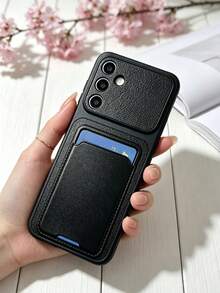 1pc Card Holder Phone Case 2026's Latest Hot-Selling Cat Mobile Phone Cell Phone Case For[International Version Non-Local Version] Galaxy S26, S25, S24, S24Plus/S24+, S24Ultra, S24FE, S20, S21, S22, S23 For IPhone 11/11 Pro/11 Pro Max/12/12 Pro/12 Pro Max/13/13 Pro/13 Pro Max/14/14 Pro/14 Pro Max/15/15 Pro/15 Pro Max/16/16 Pro/16/17 Pro Max IPhone16E Shaped Grip And Shockproof Protection]Silicone Case - Black - View 4