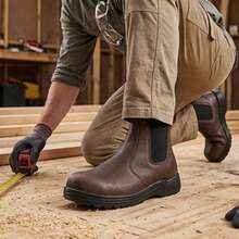 Men Industrial & Construction Boots - Brown - View 3