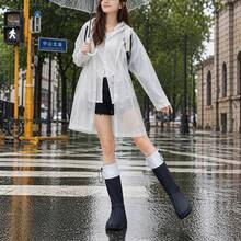 Fashionable High-Top Waterproof Rain Boot Covers With Adjustable Drawstring, Suitable For Office, Daily Commute, Outdoor Walking, Camping And Travel - Rain Shoe Covers - View 4