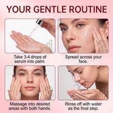 SUMIFANG Inositol Skin Renewal Serum, Rich In Dual AHA & PHA Fruit Acids. Deeply Cleanses Pores Impurities, Gently Removes Dead Skin Cells, Unclogs And Tightens Pores, Refines Rough Skin Texture. Does Not Damage Skin Barrier. 100g - AHA - View 8